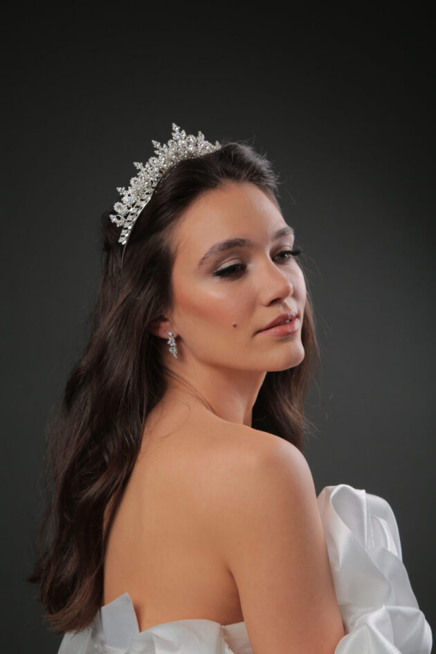 Tocado de novia: Morgana Crown