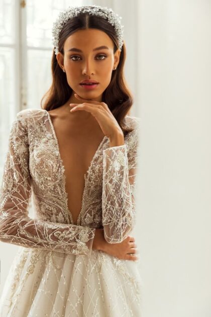 Amarás con locura este vestido de novia de la mano de los diseñadores de Lucesposa - Bridal Room Boutique: Tu tienda de novias en Venezuela