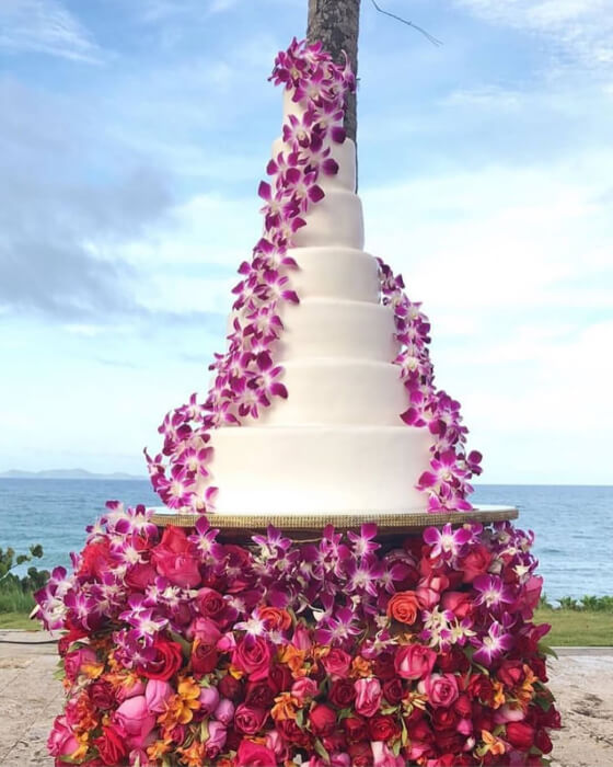 Si buscas una torta de varios pisos para tu boda en Venezuela, Andreina Martin Cakes será una opción ideal a considerar