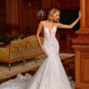 Vestido de novia confeccionado con un diseño moderno y a la moda - Bridal Room Boutique Venezuela, diseñado por Pollardi en Europa